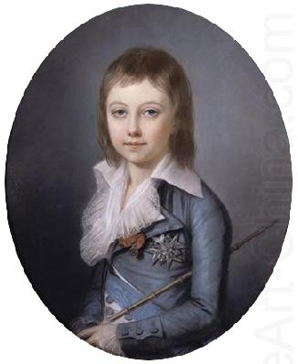 Portrait of Dauphin Louis Charles of France, unknow artist